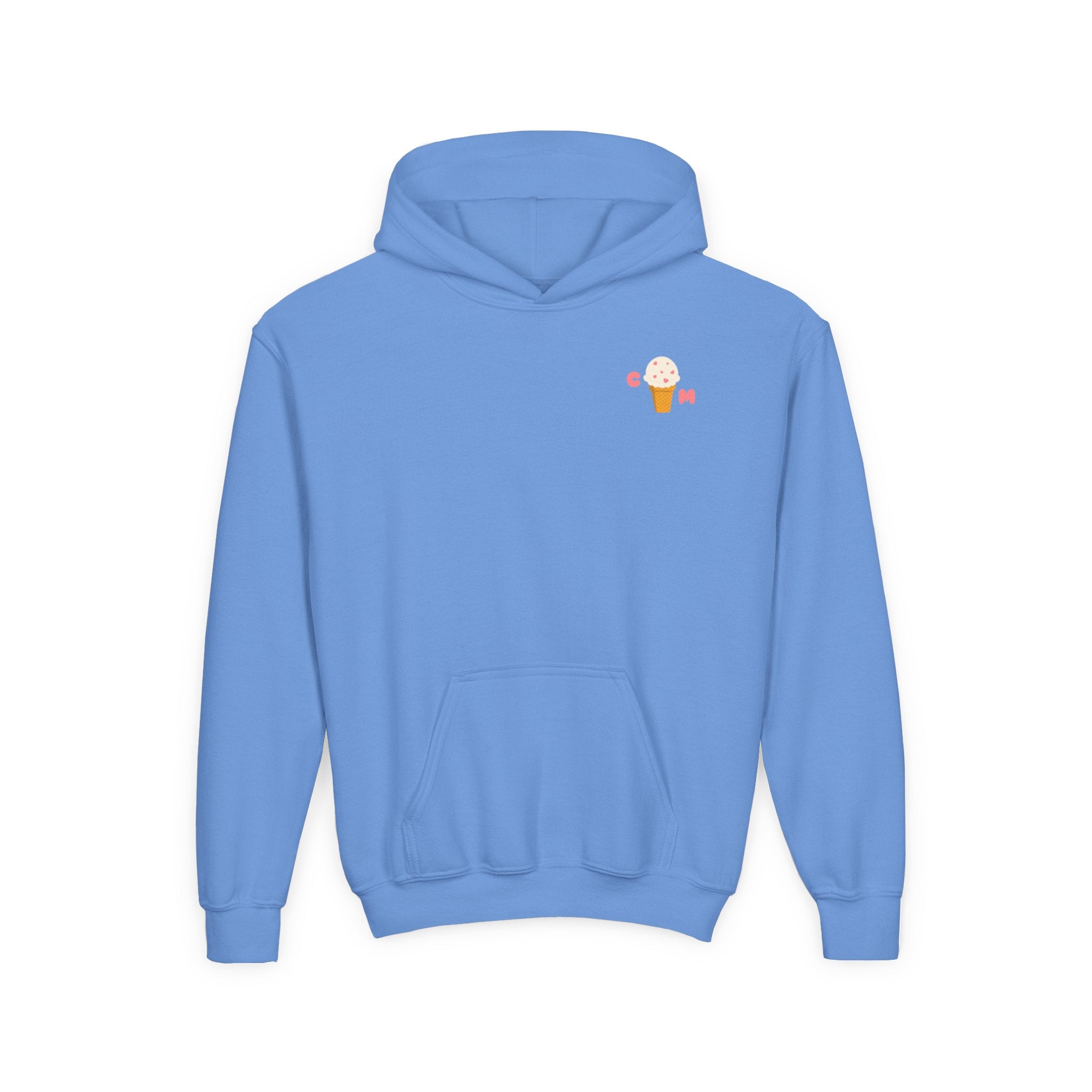 Coyote Moon Meltdown Youth Hoodie — Cotton Candy