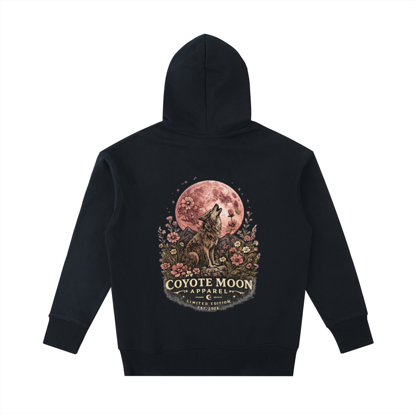 LIMITED EDITION Coyote Moon “Full Bloom” Hoodie