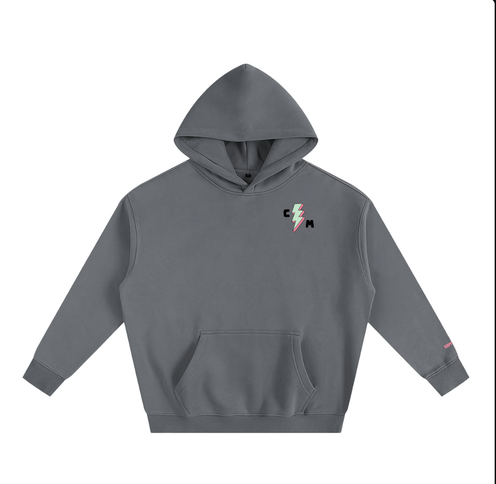 Coyote Moon Besties Forever Adult Hoodie - Shadow