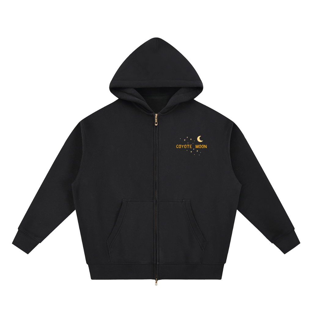 Moonlit Campfire Zip Hoodie