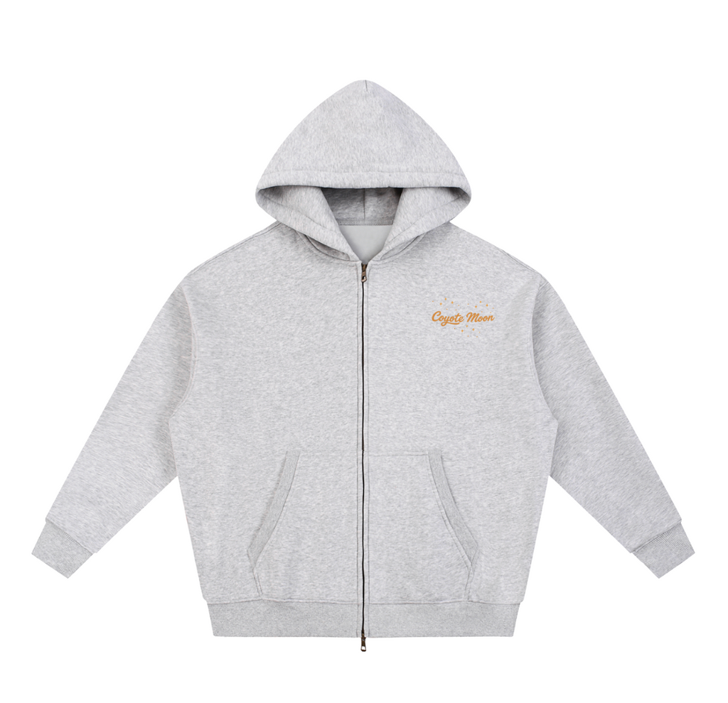 Campfire Marshmallows Zip Hoodie