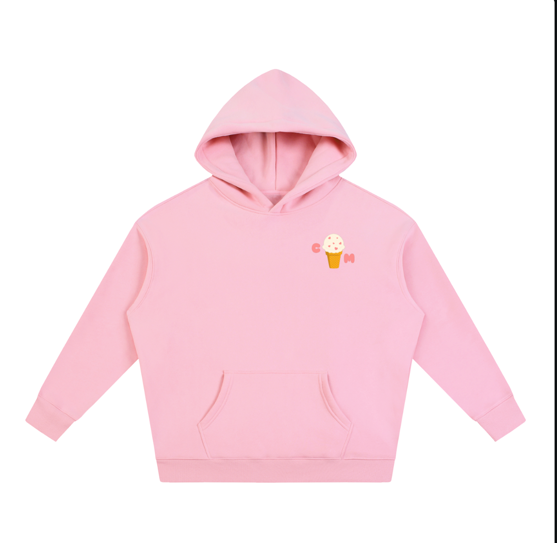Coyote Moon Full Meltdown Adult Hoodie - Bubblegum