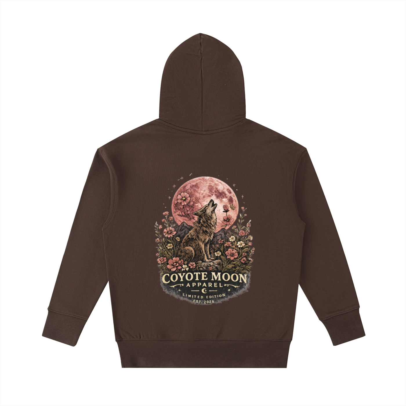 LIMITED EDITION Coyote Moon “Full Bloom” Hoodie